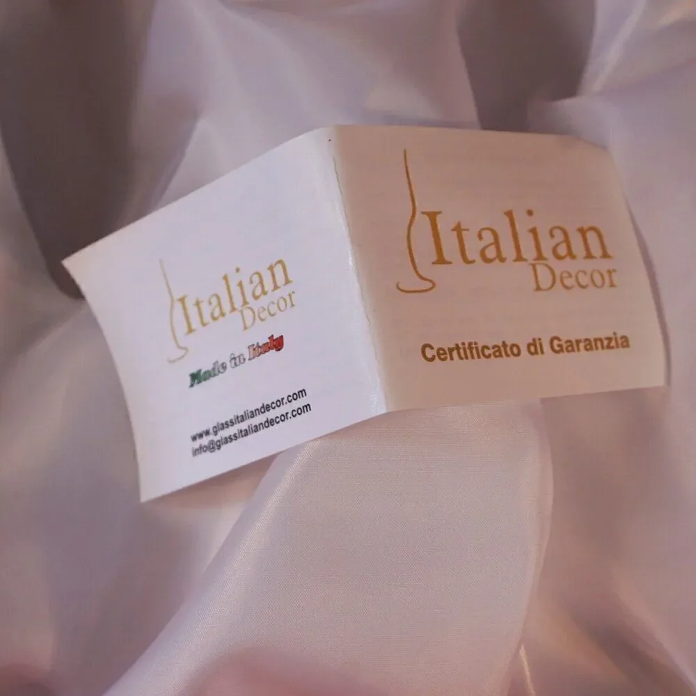 Vintage Italian Decor Empty Wine Glass Box